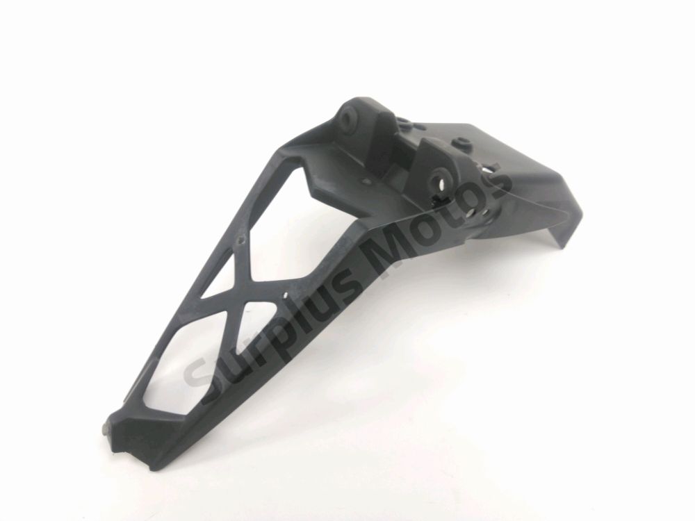 Support de plaque et eclairage