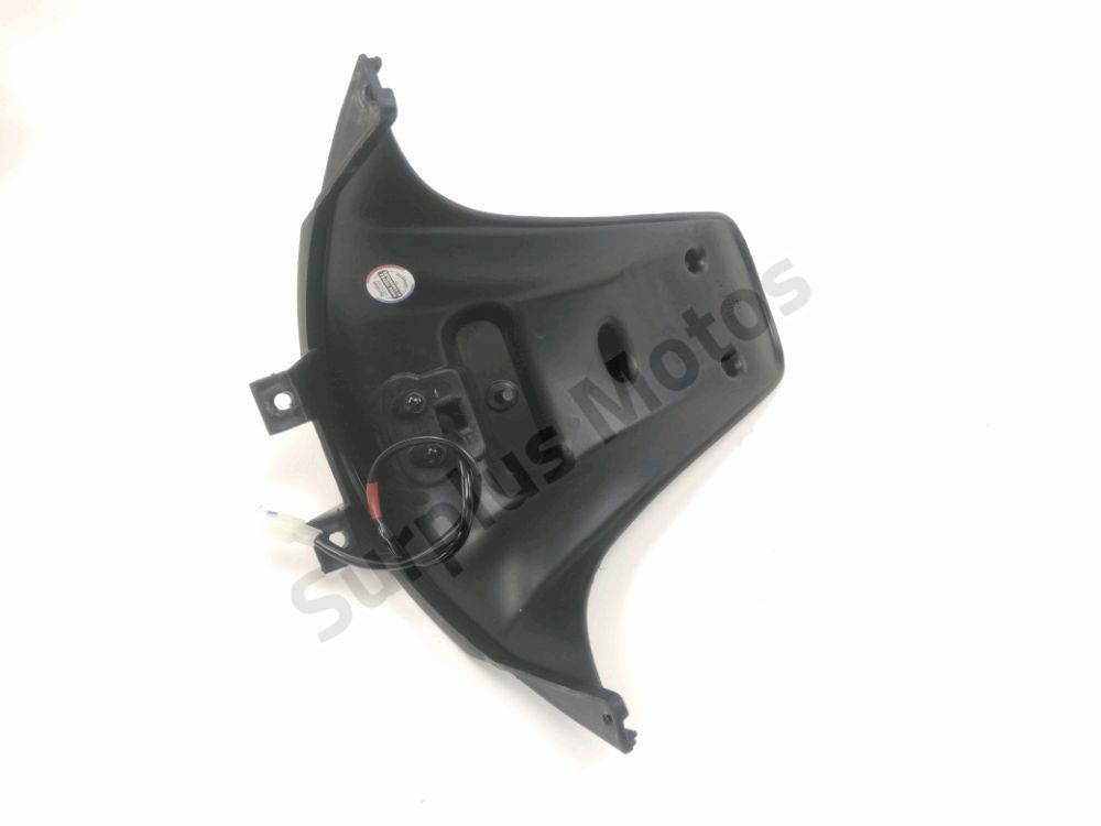 SUPPORT DE PLAQUE ET ECLAIRAGE