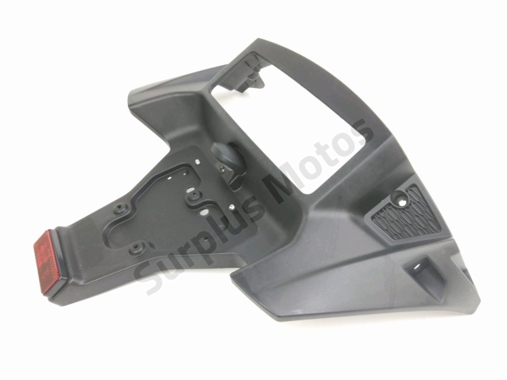 SUPPORT DE PLAQUE ET ECLAIRAGE