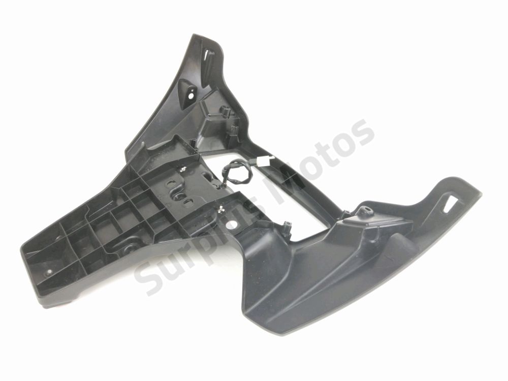 SUPPORT DE PLAQUE ET ECLAIRAGE