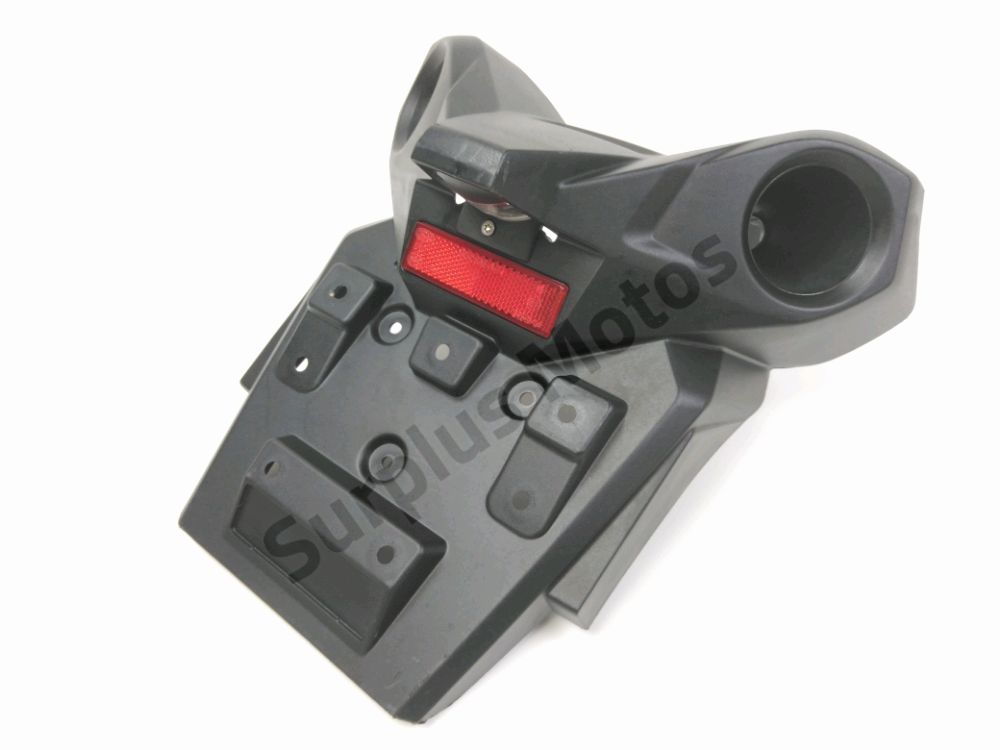 SUPPORT DE PLAQUE ET ECLAIRAGE