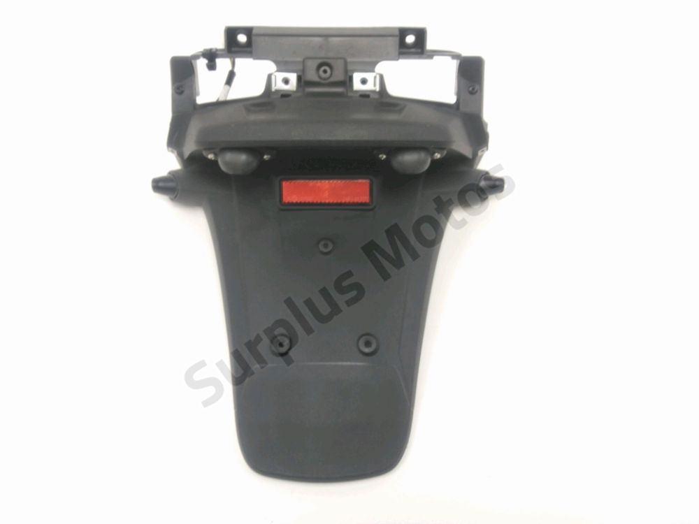 Support de plaque et eclairage