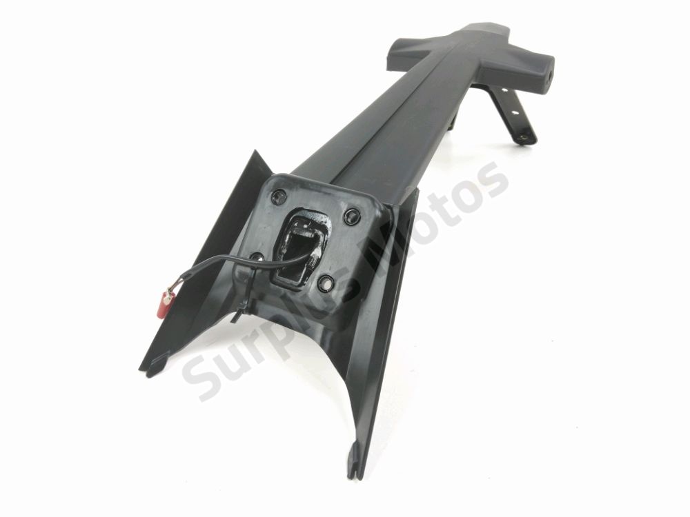 SUPPORT DE PLAQUE ET ECLAIRAGE