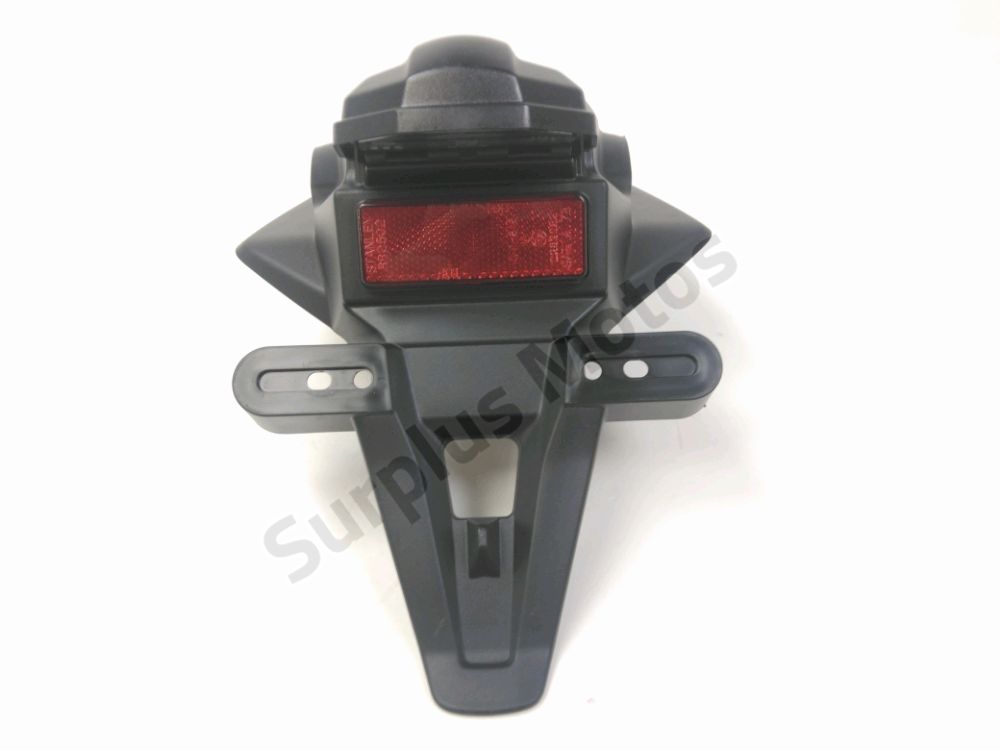 Support de plaque et eclairage