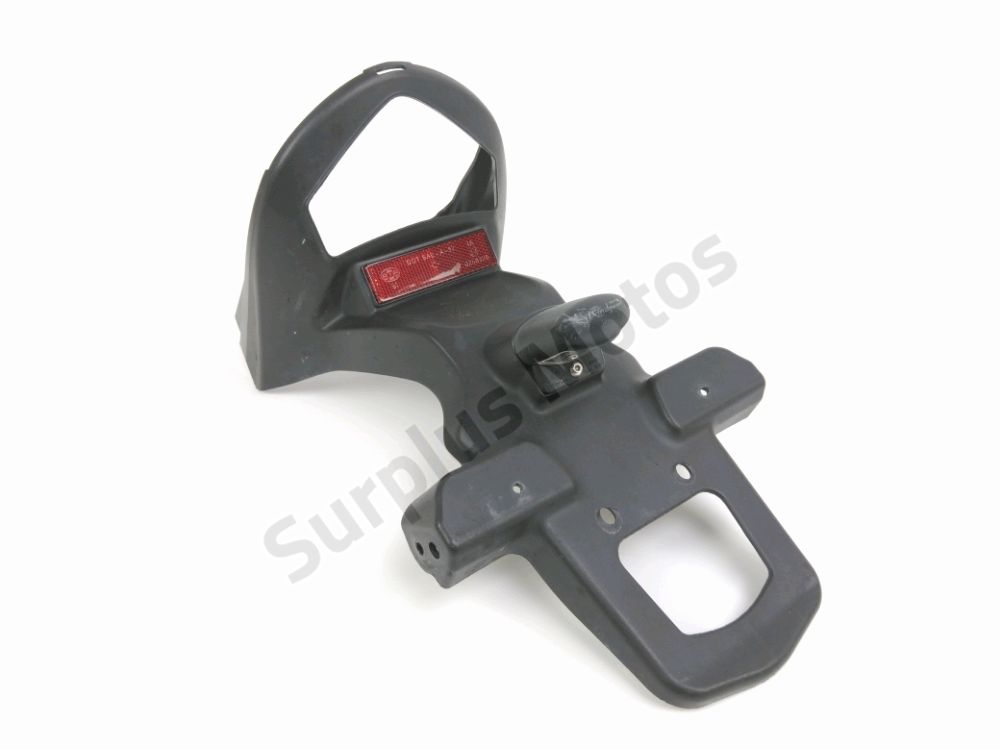 Support de plaque et eclairage