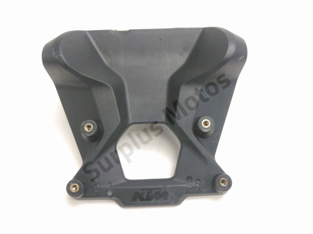 Support de plaque et eclairage