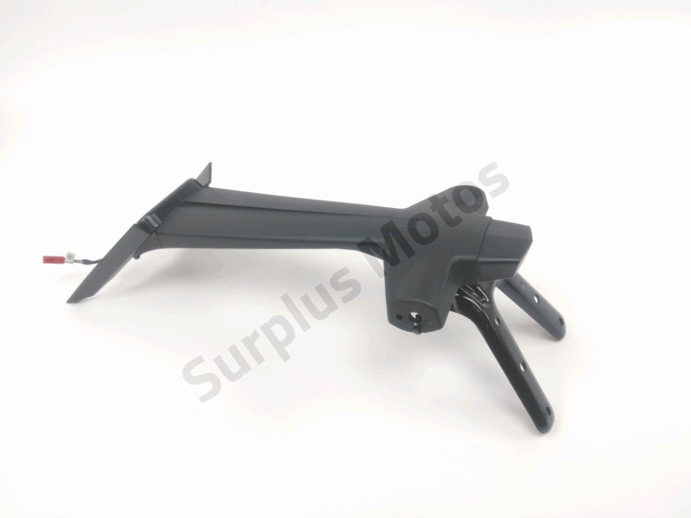 Support de plaque et eclairage