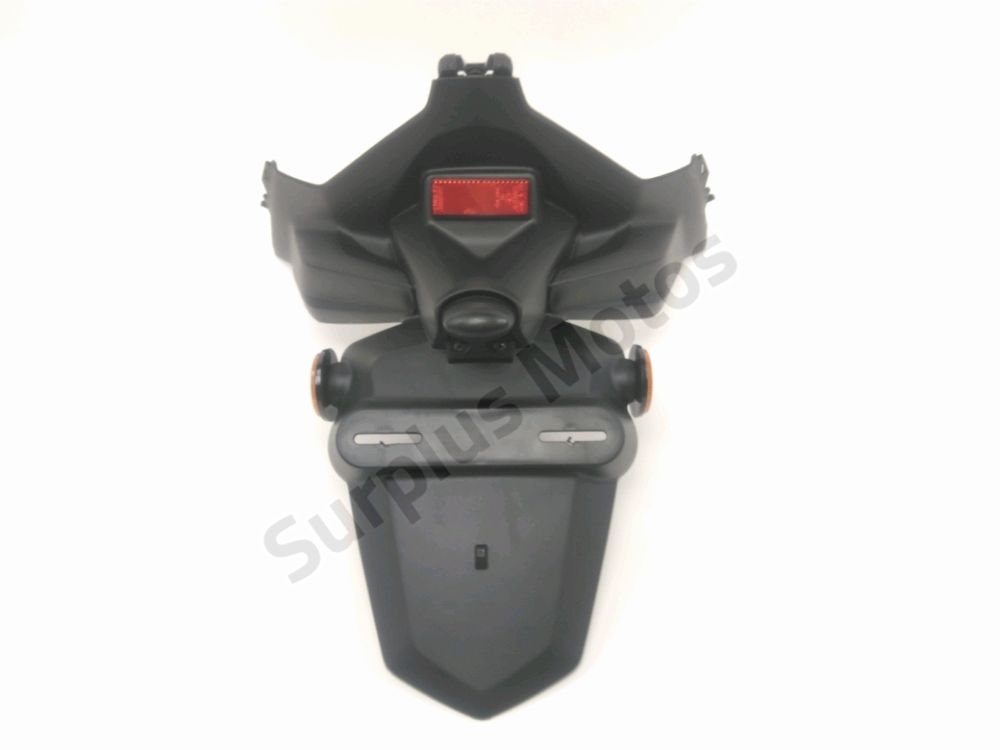 Support de plaque et eclairage