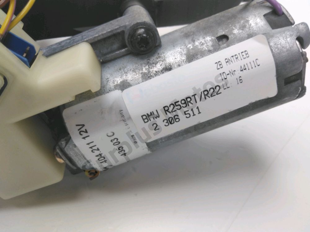 MOTEUR ELECTRIQUE DE REGLAGE DE BULLE