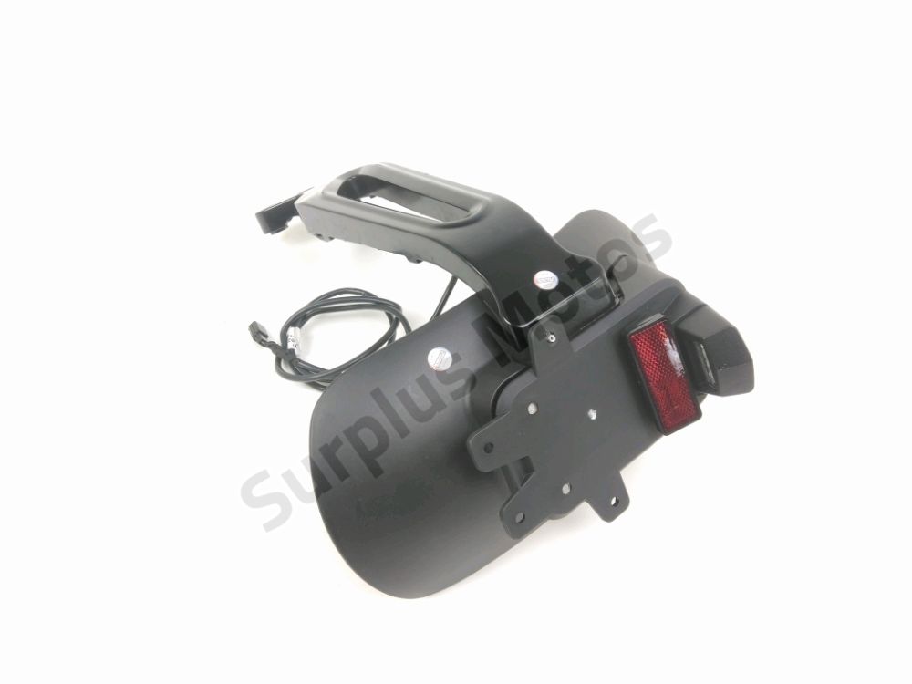 Support de plaque et eclairage