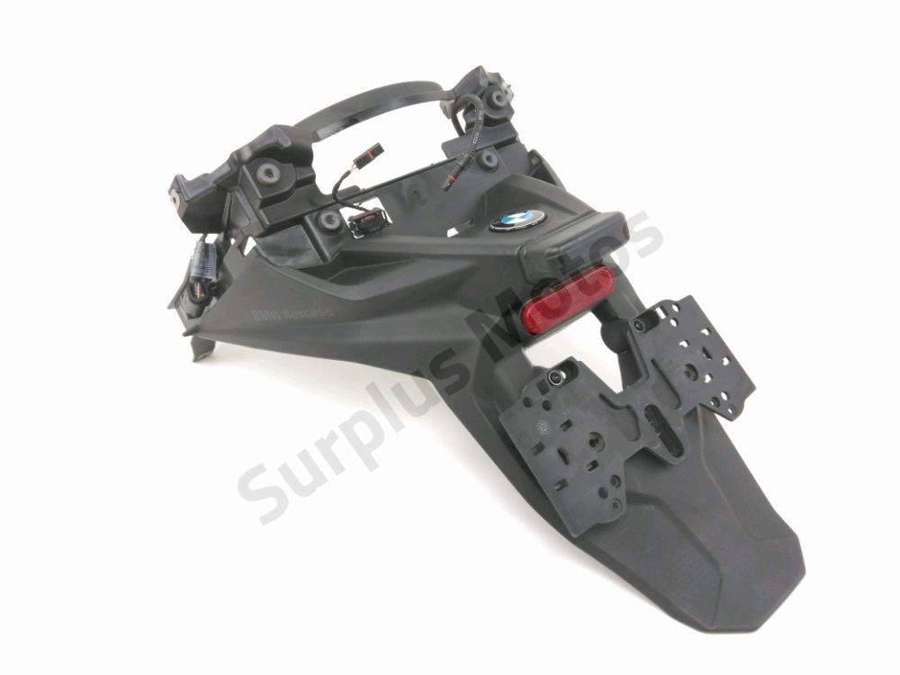 Support de plaque et eclairage