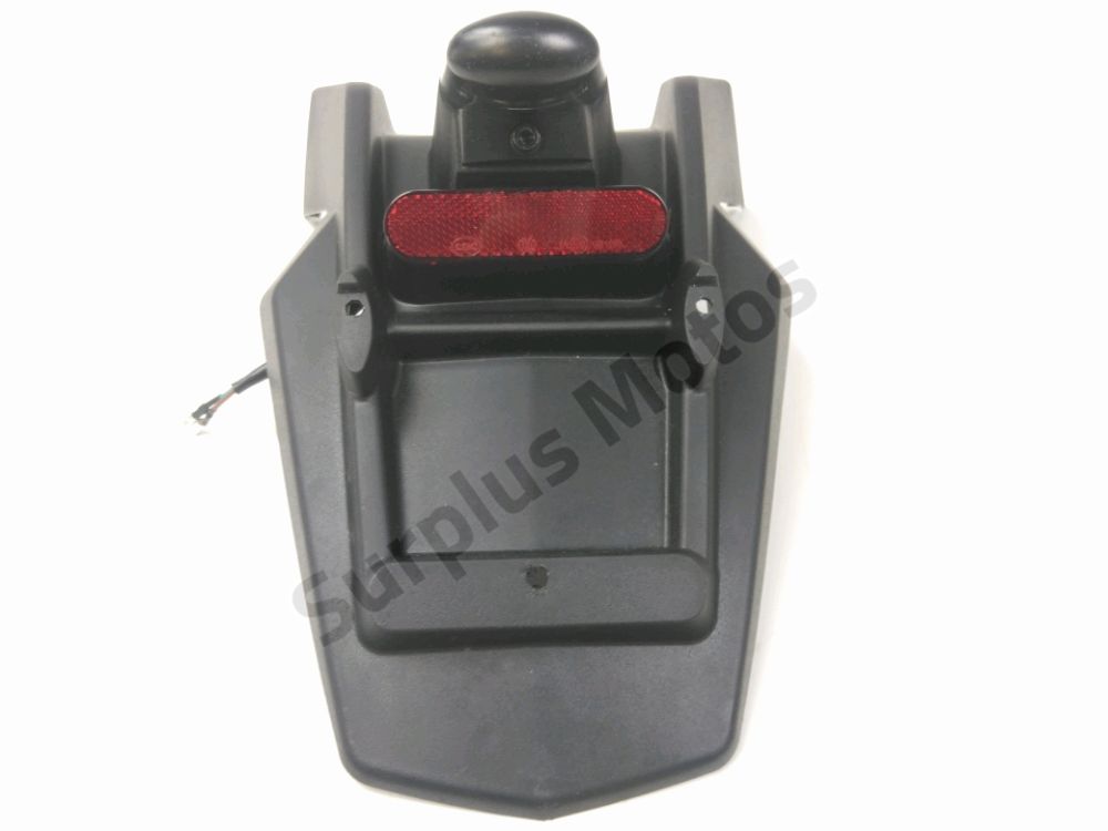 Support de plaque et eclairage