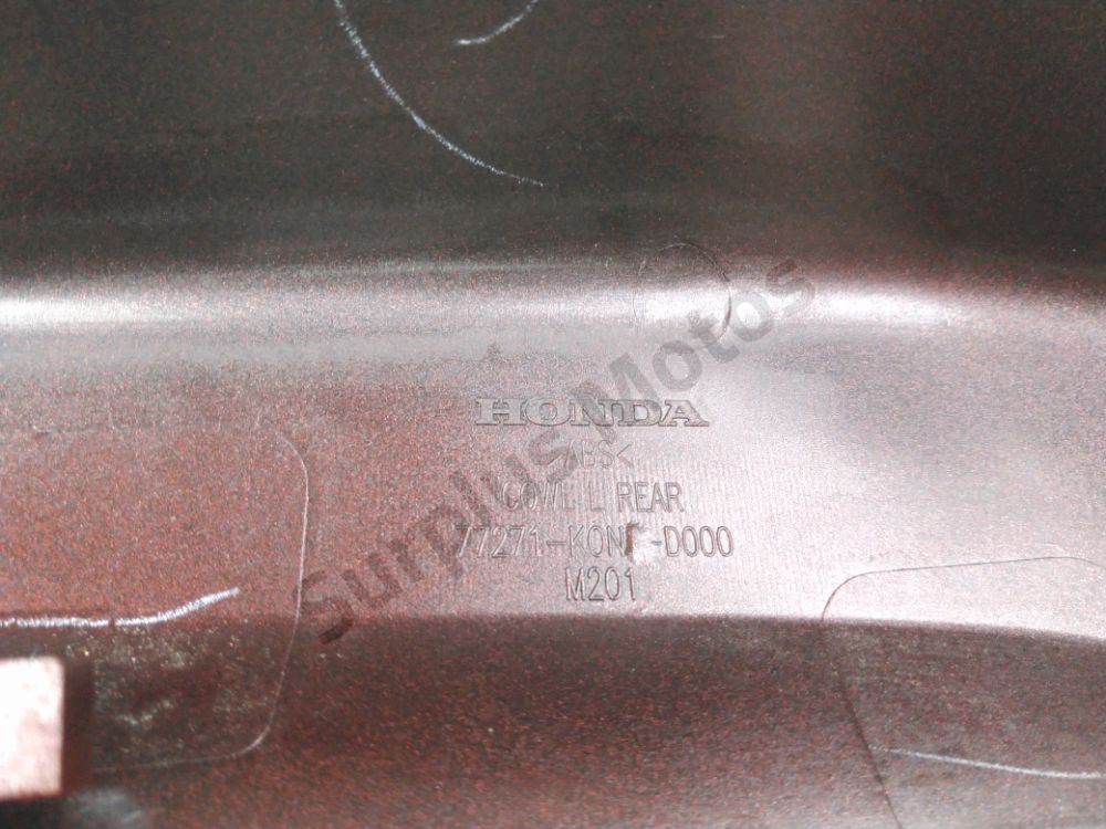 CARENAGE ARRIERE GAUCHE