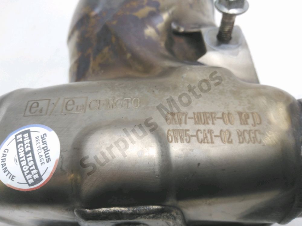 COLLECTEUR RACCORD ARRIERE