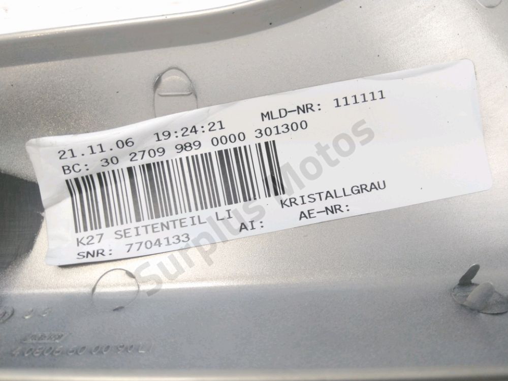 CACHE LATERAL GAUCHE