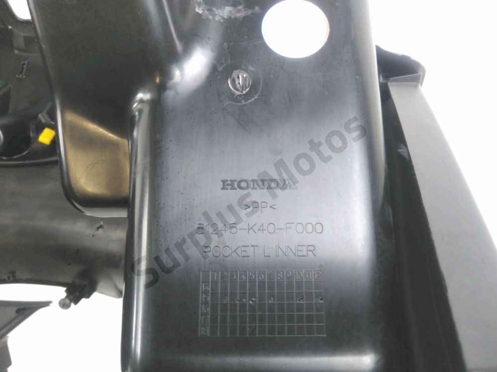 TABLIER AVANT SCOOTER
